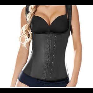 Ann Chery Latex waist cincher Vest